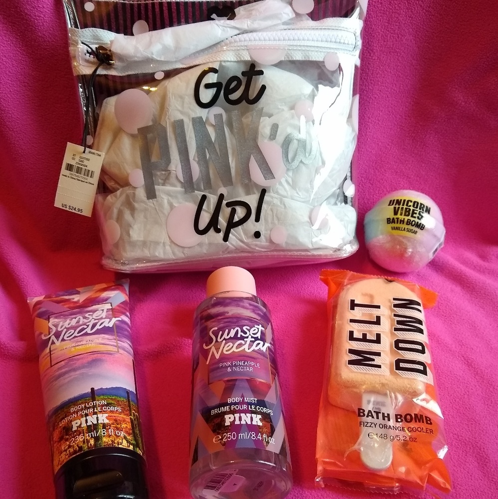 *SOLD* VS PINK Beauty Bundle - Sunset Nectar